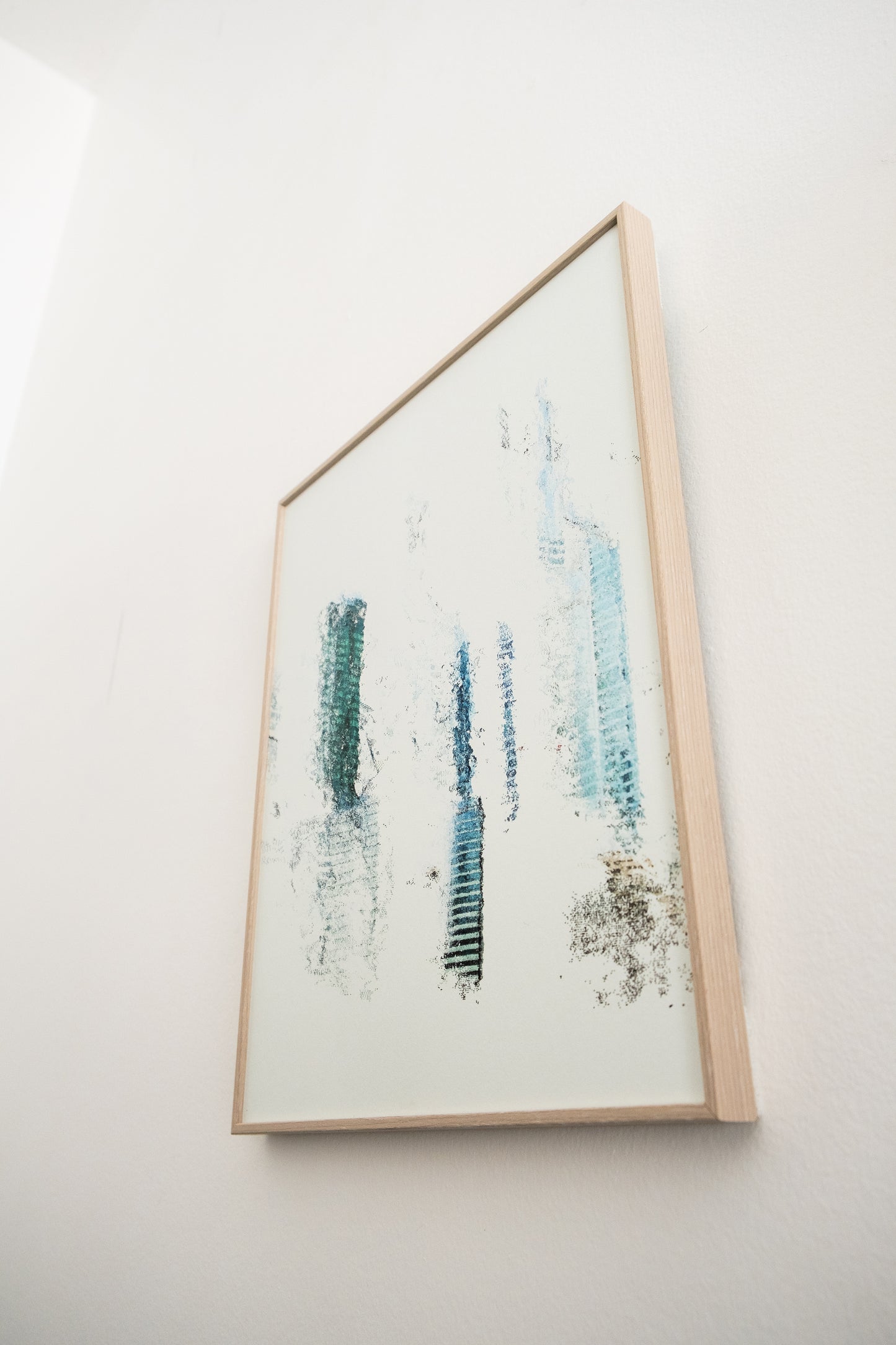 Daniel Bourgais, Fragment de paysages, Courbevoie III, été 2023