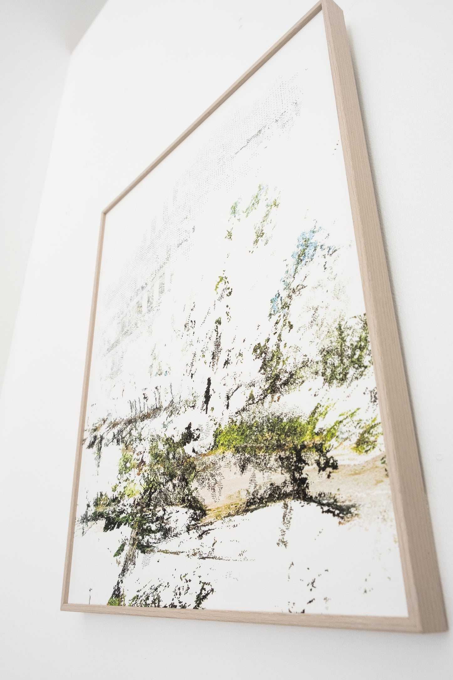 Daniel Bourgais, Fragment de paysages, Courbevoie I, été 2023