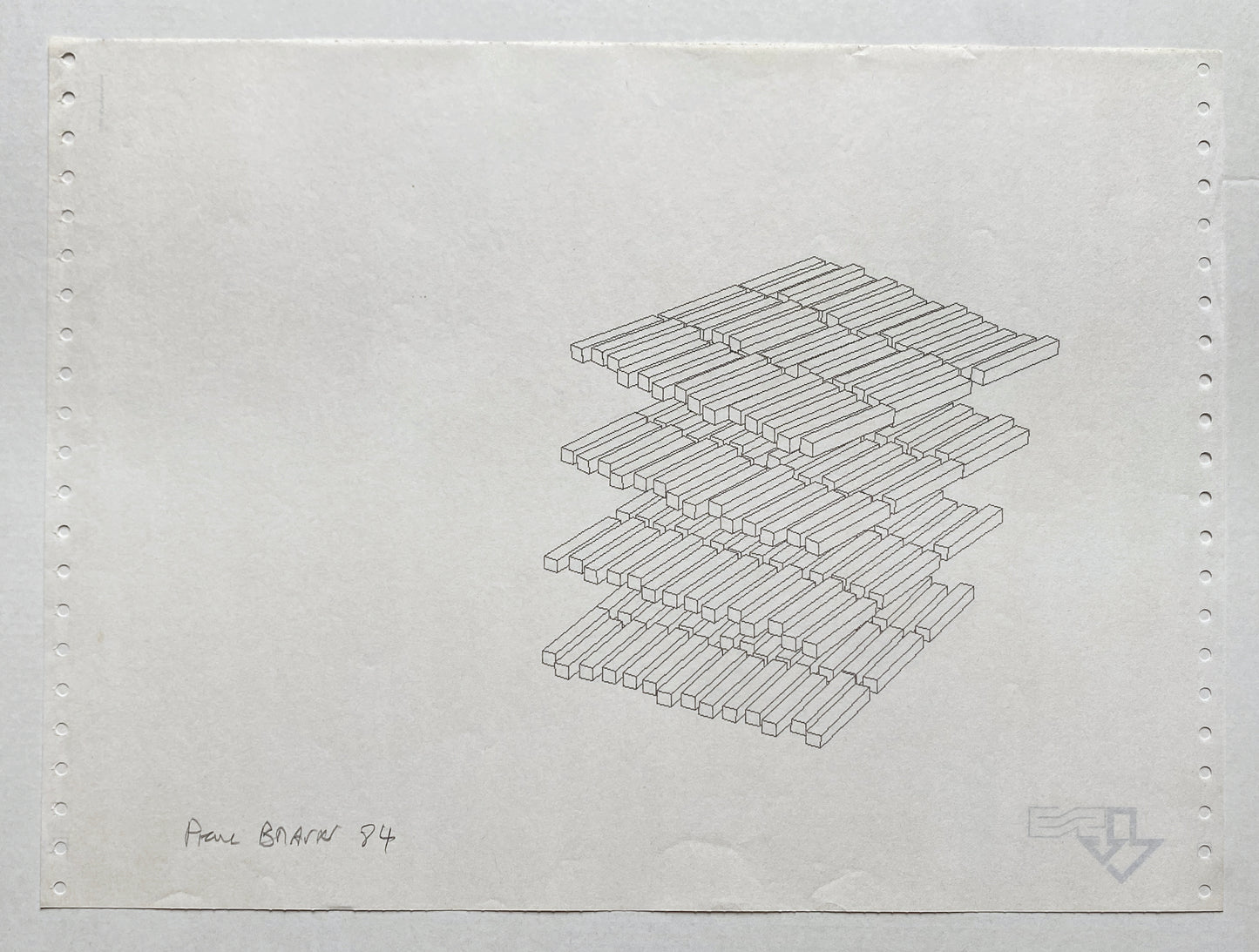 Pierre Braun, Rotations, Printscreen 12, 1984-85