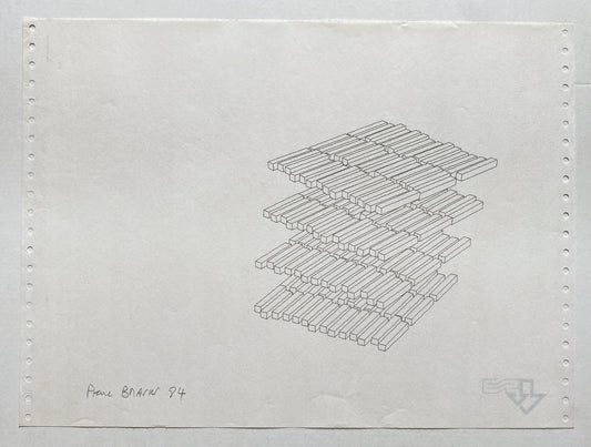 Pierre Braun, Rotations, Printscreen 12, 1984-85